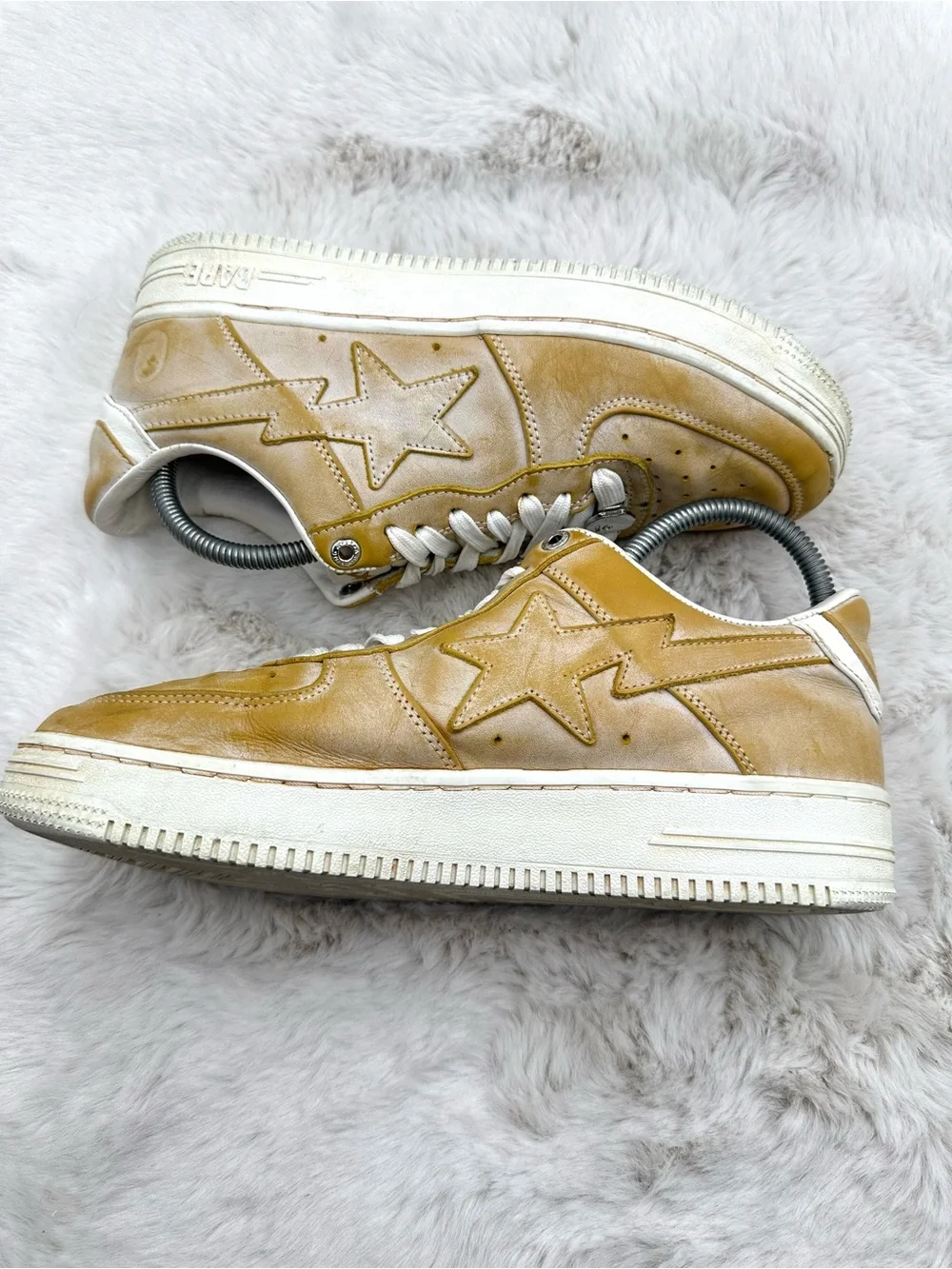 BAPE Sta Wear Away Paint Sneakers Men’s US 8.5‎ A Bathing Ape Streetwear